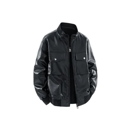 FRQ Унисекс Кожаные куртки