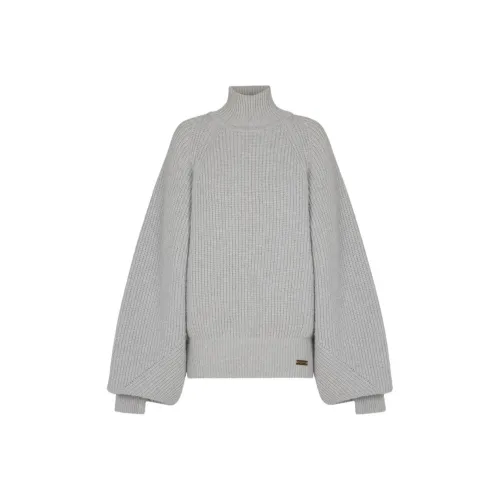 BALMAIN Серые Женские Свитера