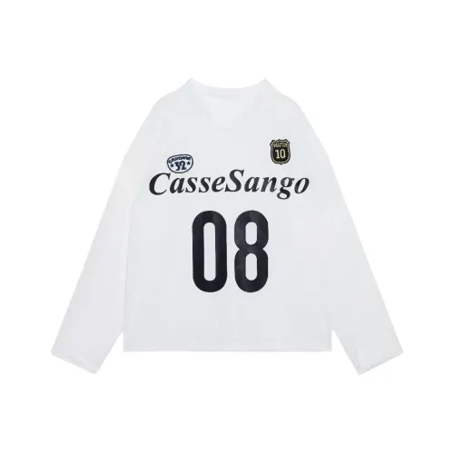 Hungo Белый Унисекс Футболки