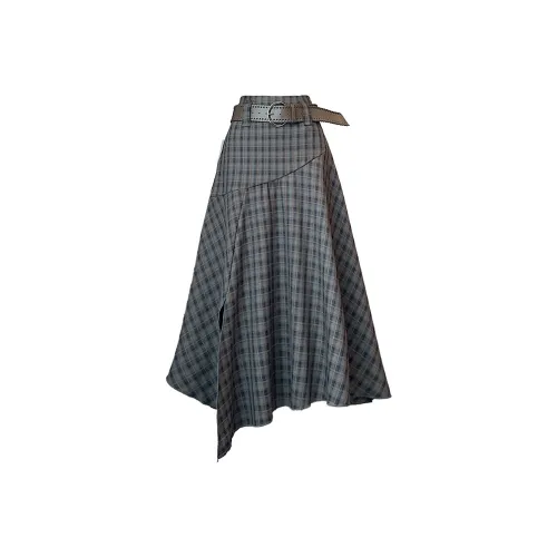 SNZX Женские Повседневные Длинные Юбки