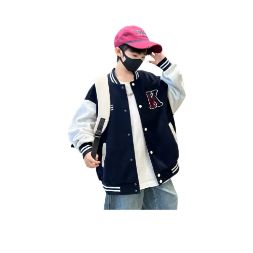 YUGUOGUO Темно-синие бейсбольные жилеты для школьников