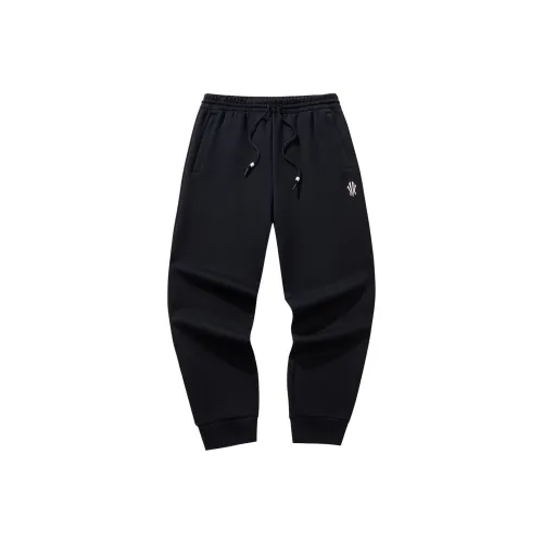 ANTA Основной Черный 1 Унисекс Вязаные Тренировочные Штаны