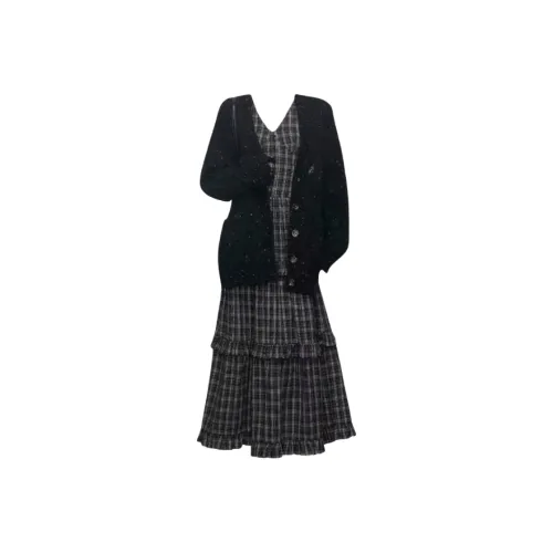 POPO.INFO Женские Комплекты с Юбкой