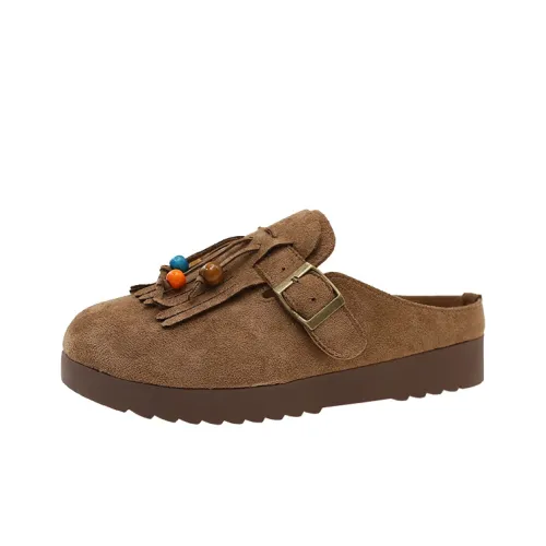 Wuji Износостойкие противоскользящие домашние тапочки для женщин