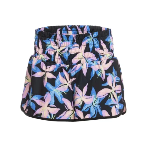 Roxy Антрацитовые Женские Спортивные Шорты