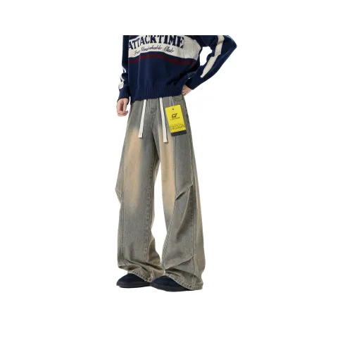 CTIDESTRAW Унисекс Джинсы