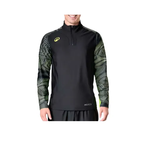 DECATHLON Черный Неоново-желтый Мужская футбольная майка