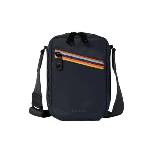 Paul Smith Переработанный полиэстер Сумка через плечо Мужская Морской синий