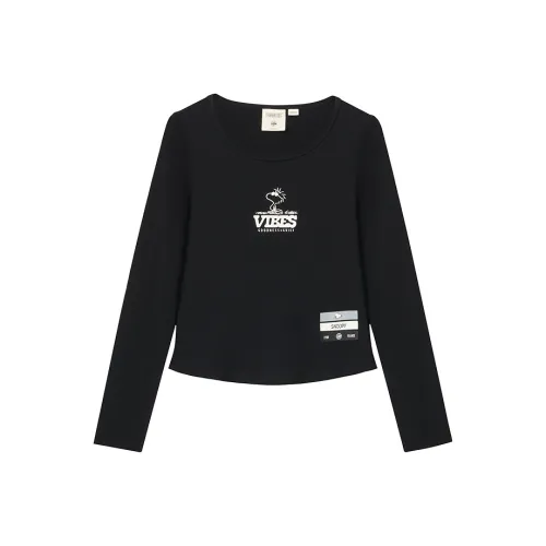 Палладий X SNOOPY Стандартная Рубашка Женская