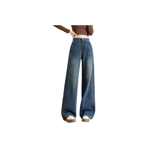 JEANSWEST Джинсовый синий Женские джинсы