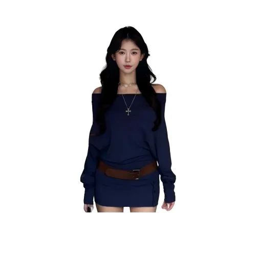 REMOULD Длинное платье с длинным рукавом женское