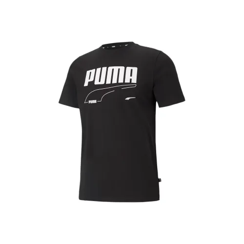 PUMA CLOUDSPUN Горный лев Черный Мужская T-рубашка