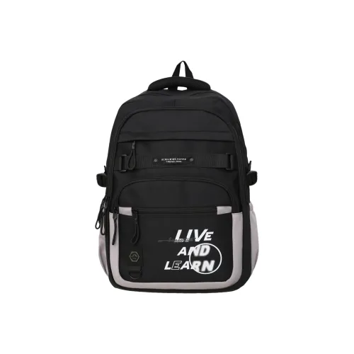 WRELS Nylon Backpack Standard Black White Khaki Green Blue WRELS Нейлон Рюкзак Стандартный Черный Белый Хаки Зеленый Синий