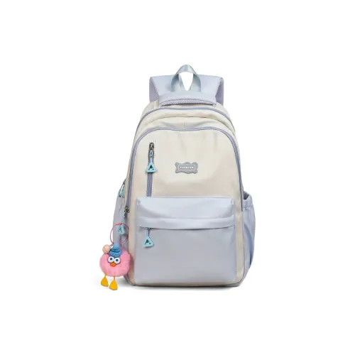 PT'SON Ткань Рюкзак Стандартный Женский Синий Белый