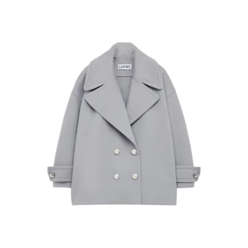 LOEWE Серый Женский Пальто
