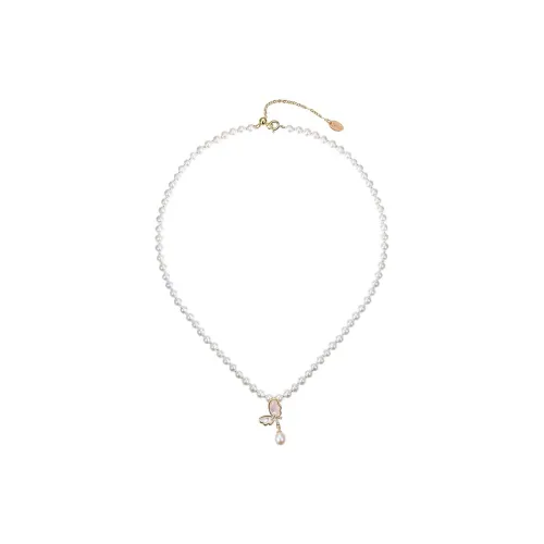 Cercoo Жемчужный ожерелье на шее Женское