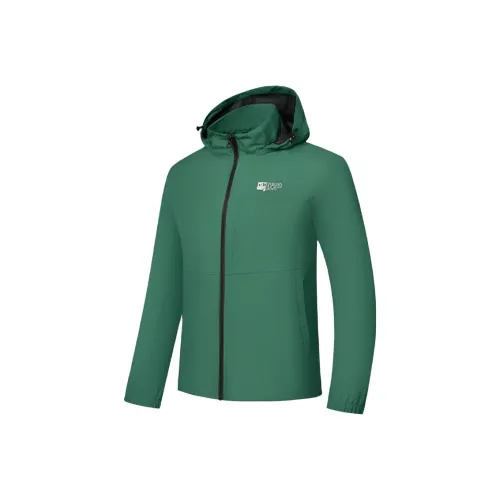 QIAODAN Тростник Зеленый Мужской Тренч