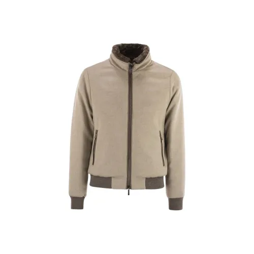 Moorer Светлый Бежевый Мужские Куртки