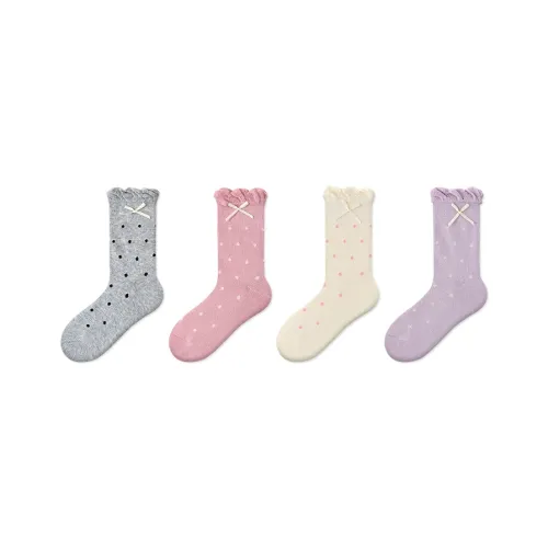 MIANQIXIONG Звездное желание 4 шт Q408 Kids Носки