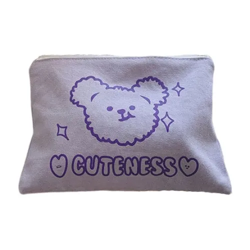 JIANYINGSHU Хранение Портативный Большой объем Медвежонок Lipstick Makeup Сумка Туалетный