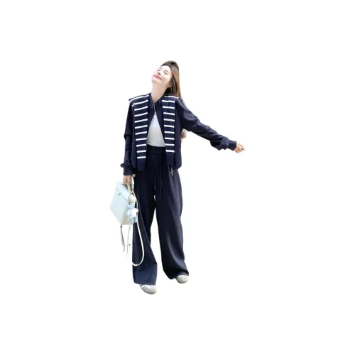 BANDICOOT Темно-синий Синий Женские Повседневные Костюмы