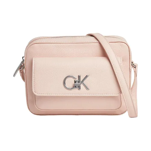 CALVIN KLEIN Кожа Сумка через плечо Женская Розовая