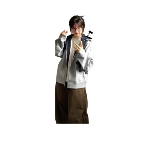 MORii Светло-серый унисекс свитшоты