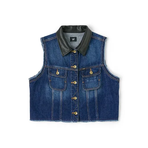 Lee Темно-синие женские майки