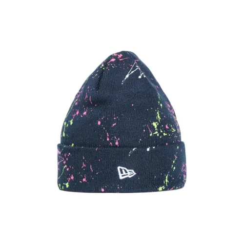 New Era Акриловые шапки-бини унисекс темно-синие