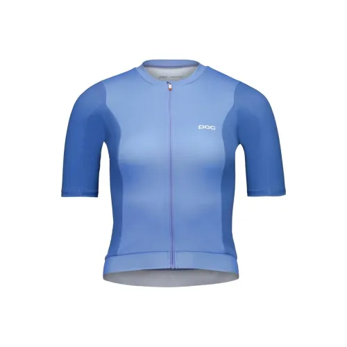 POC Синий Женские T-рубашки