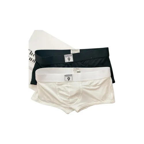 Devanro Черный+Белый Мужские боксер-шорты