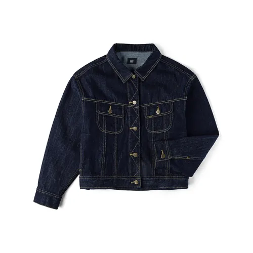 Lee Washed Женские Джинсовые Куртки