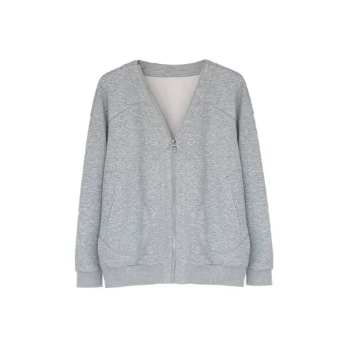 GEZITAI Серый Женский Свитшот