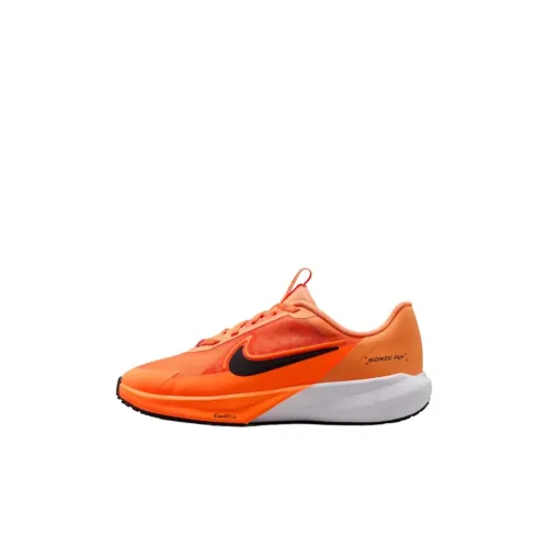 Nike SONIC FLY Low Топ Детские Беговые Кроссовки Оранжевые Унисекс