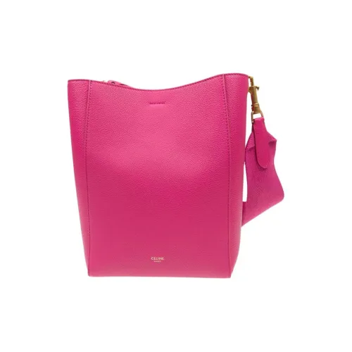 CELINE Сумка через плечо из коровьей кожи стандартная женская розовая
