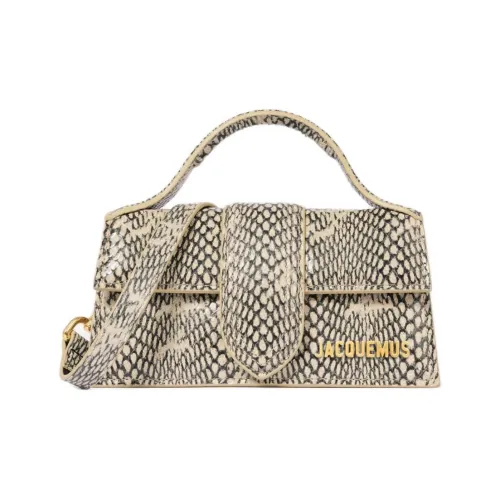 Jacquemus Сумка через плечо из козьей кожи мини-сумка женская бежевая