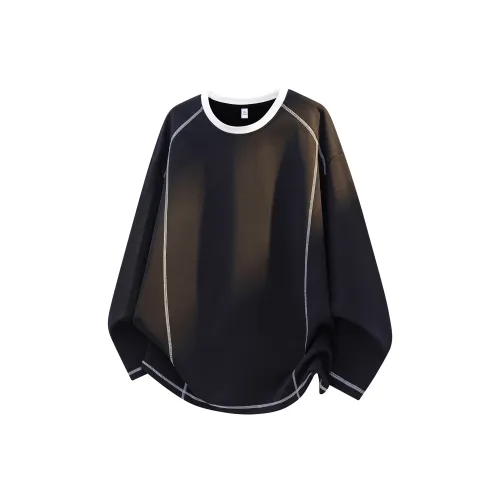 PASOK Длинный рукав Т-рубашка Базовый слой Универсальный Удобный Модный Мужской топ Мужской