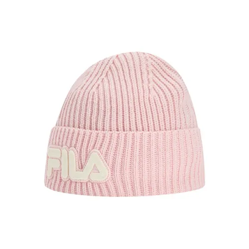 FILA ORIGINALE Акриловая овечья шерсть вязаная шапка Женская Светлый Жемчужно-розовый