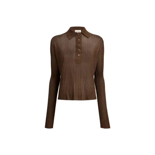 KHAITE FW25 Vin Топ Поло Женские