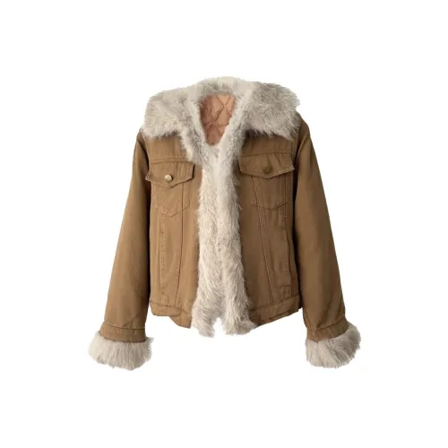 ONE PASS STUDIO Velvet Feel Пальто Женское