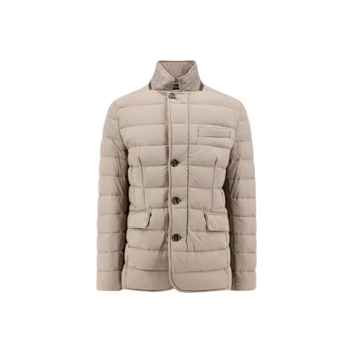 Moorer Бежевый Мужской Пуховик