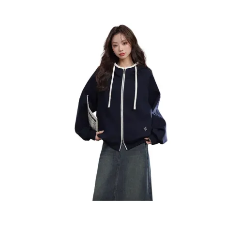 REMOULD Темно-синие женские свитшоты