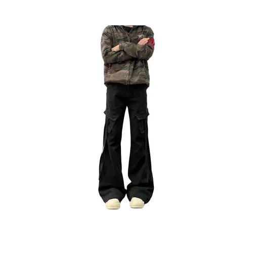 NRXX Черные Унисекс Карго Брюки