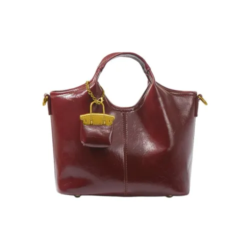 CLEVER KETCH ПУ (полиуретан) Сумка через плечо Сумка Обычная Женская Масляный воск Красный