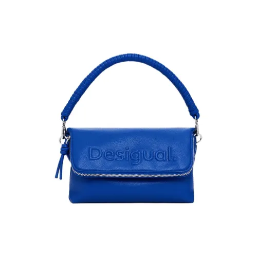 Desigual ПУ (полиуретан) Сумка Маленькая Женская Синяя