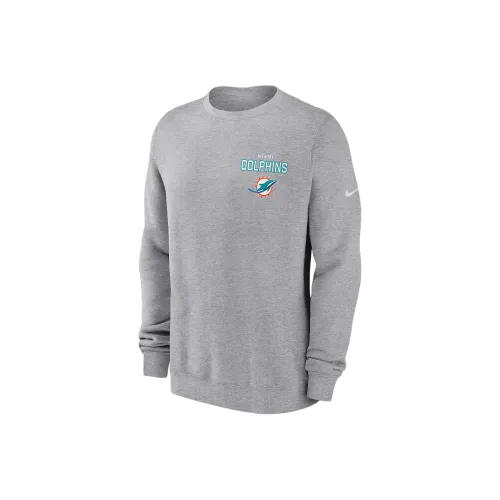 Nike Clothing Темно-серый Мужской Свитшот