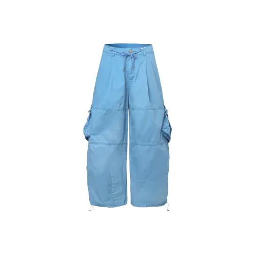 WAYHWEI Blue Women's Casual Pants WAYHWEI Синий Женские Повседневные Брюки