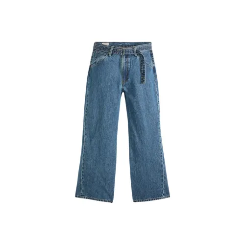 Levis Medium Blue Men's Jeans Левис Средне-синие Мужские Джинсы