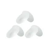 Большой размер, силикон, прозрачный, 3 упаковки