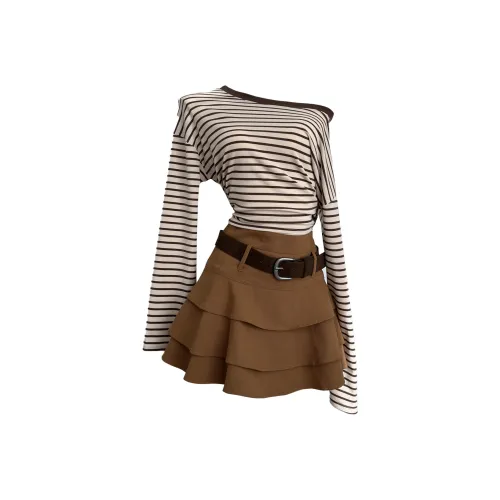 QIAOMONVHAI Женские Комплекты с Юбкой